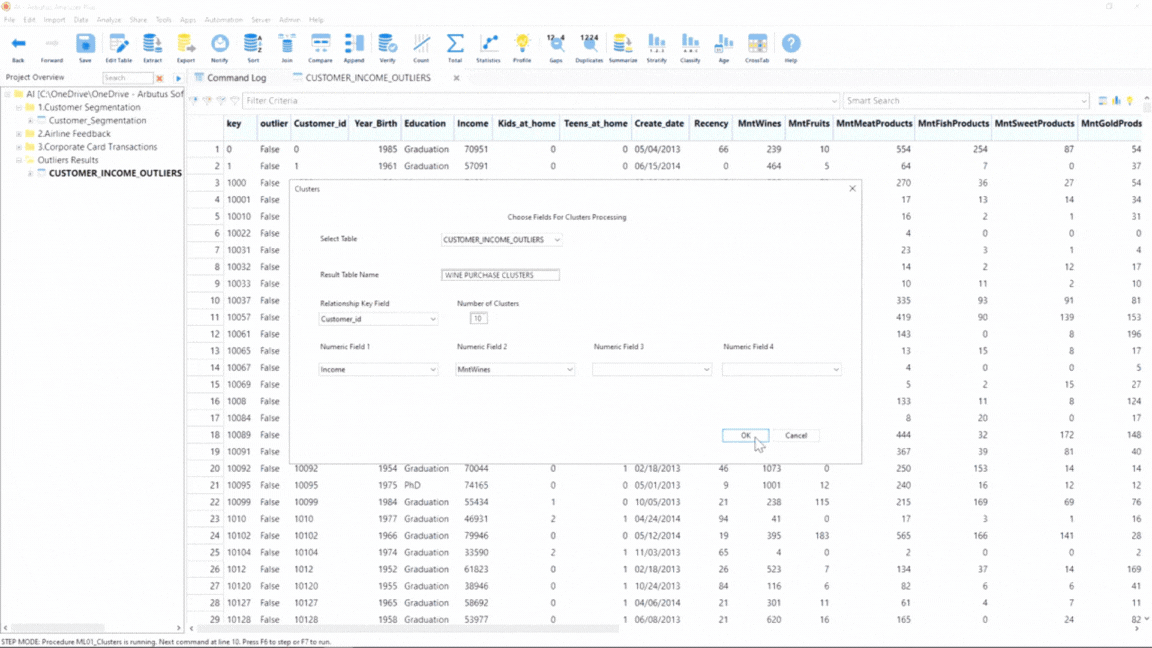 Clusters VD